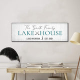 Classic Family Lake House Sign - Tailored Canvases - Flyclothing LLC