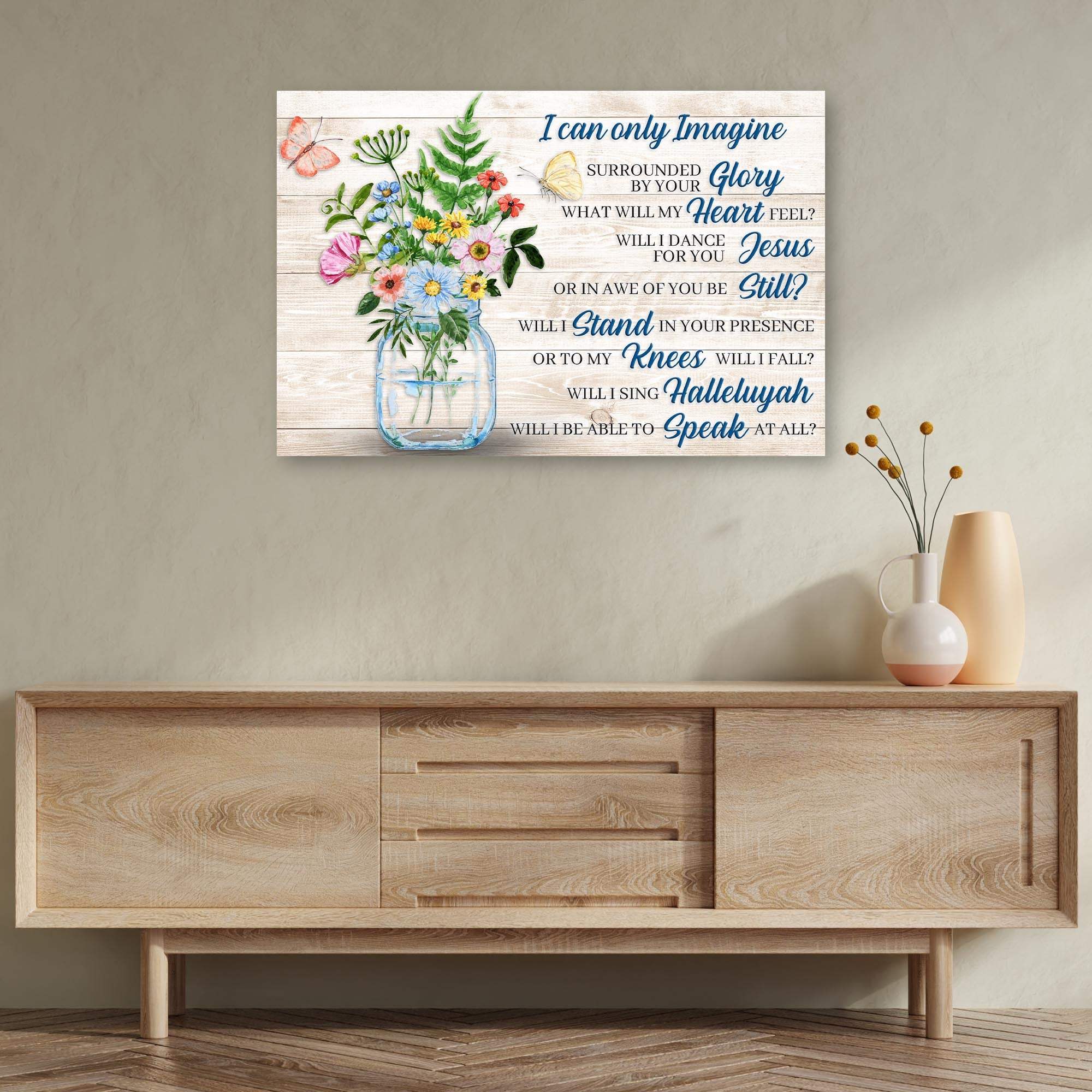 I Can Only Imagine Faith Sign IV - Tailored Canvases - Flyclothing LLC