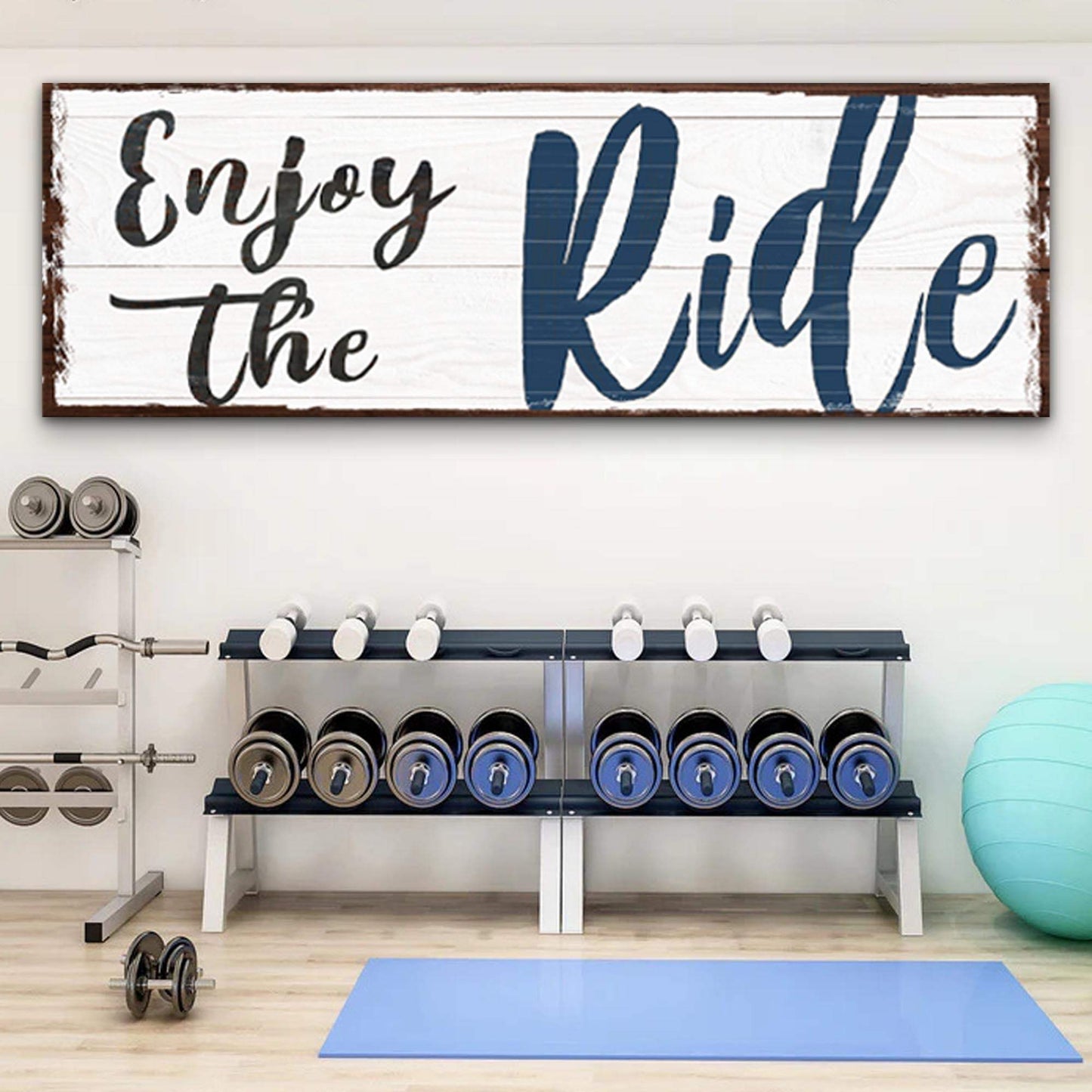 Enjoy The Ride Sign - Tailored Canvases - Flyclothing LLC