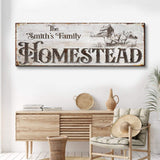 Family Homestead Sign II - Tailored Canvases - Flyclothing LLC