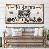 Branded Cattle Ranch Sign IV - Tailored Canvases - Flyclothing LLC