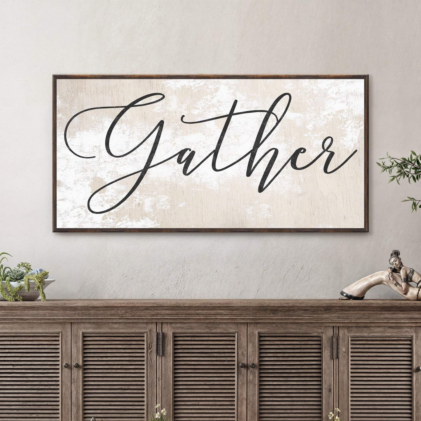 Gather Sign XII - Tailored Canvases - Flyclothing LLC