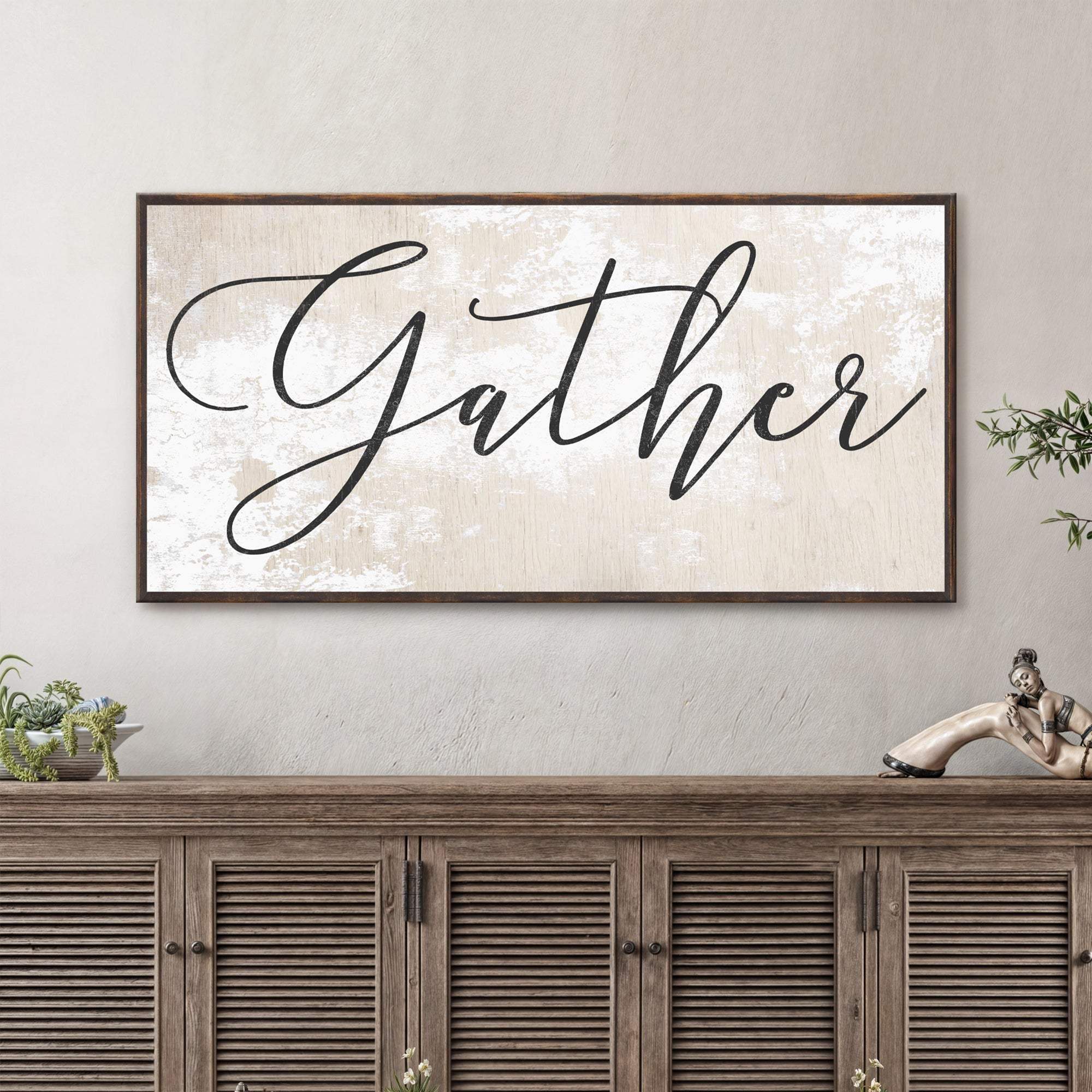 Gather Sign XII - Tailored Canvases - Flyclothing LLC