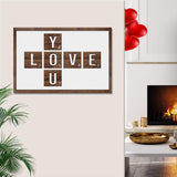 Valentine Love You Sign - Tailored Canvases - Flyclothing LLC