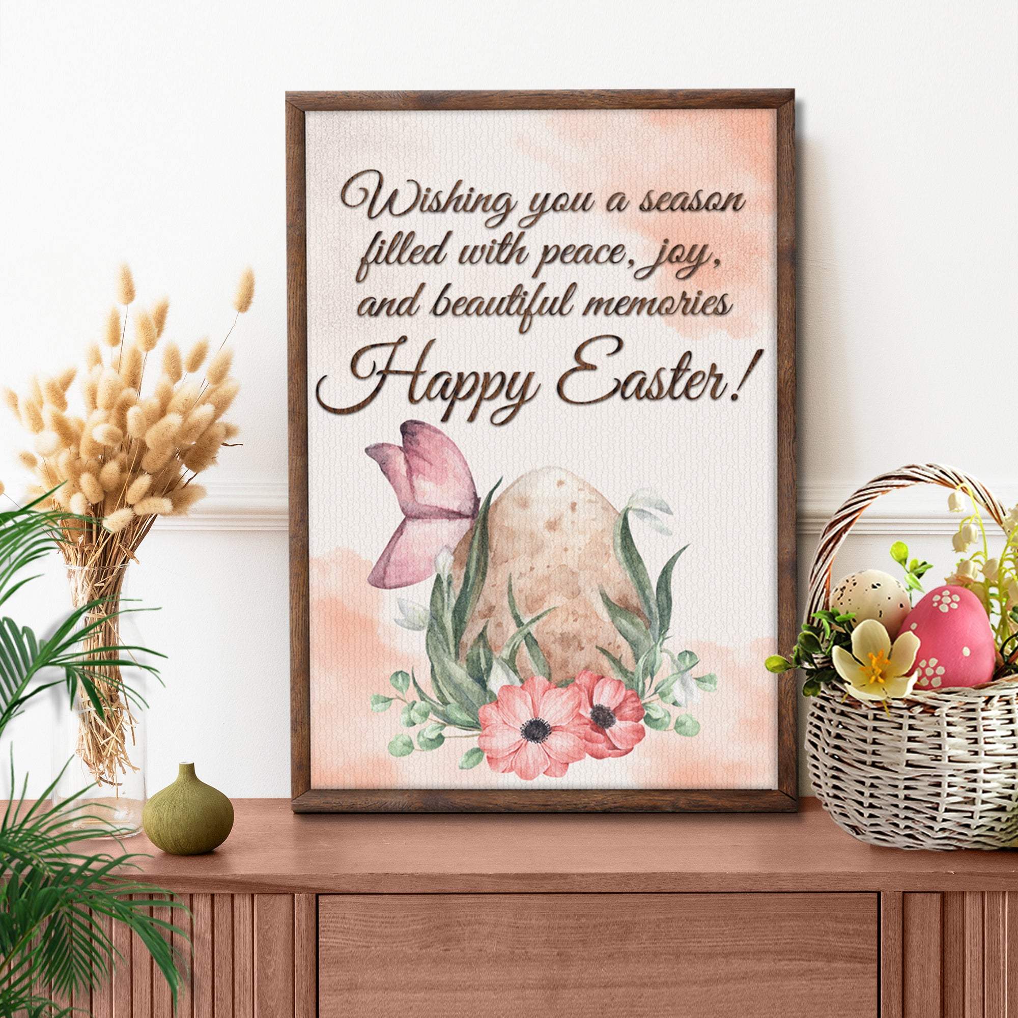 Easter Wishes Sign - Tailored Canvases - Flyclothing LLC