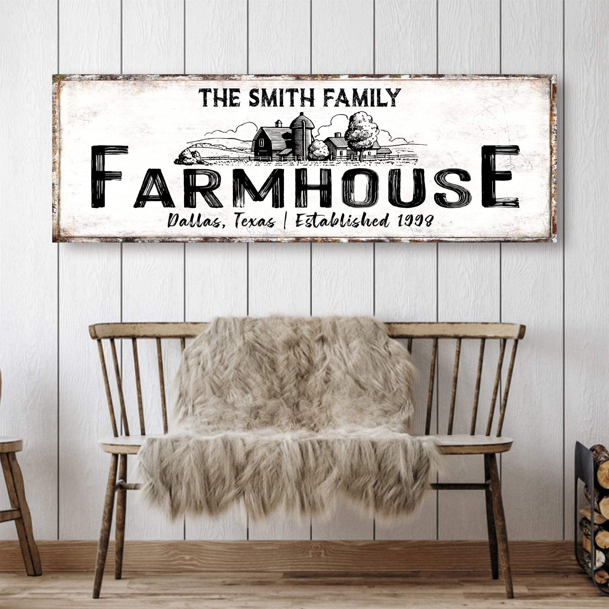 Rustic Farmhouse Sign XIII - Tailored Canvases - Flyclothing LLC