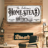 Homestead Sign X - Tailored Canvases - Flyclothing LLC
