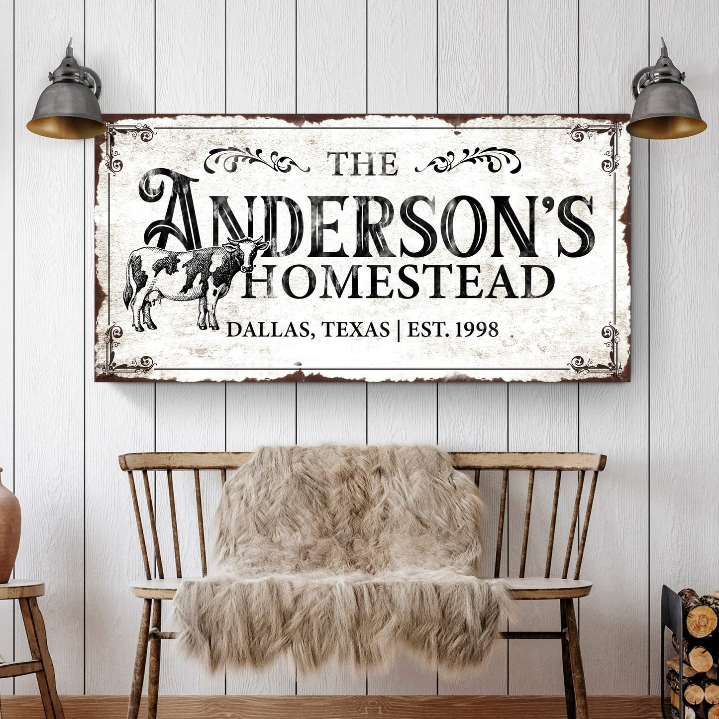 Homestead Sign IX - Tailored Canvases - Flyclothing LLC