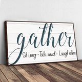 Gather Sign V - Tailored Canvases - Flyclothing LLC