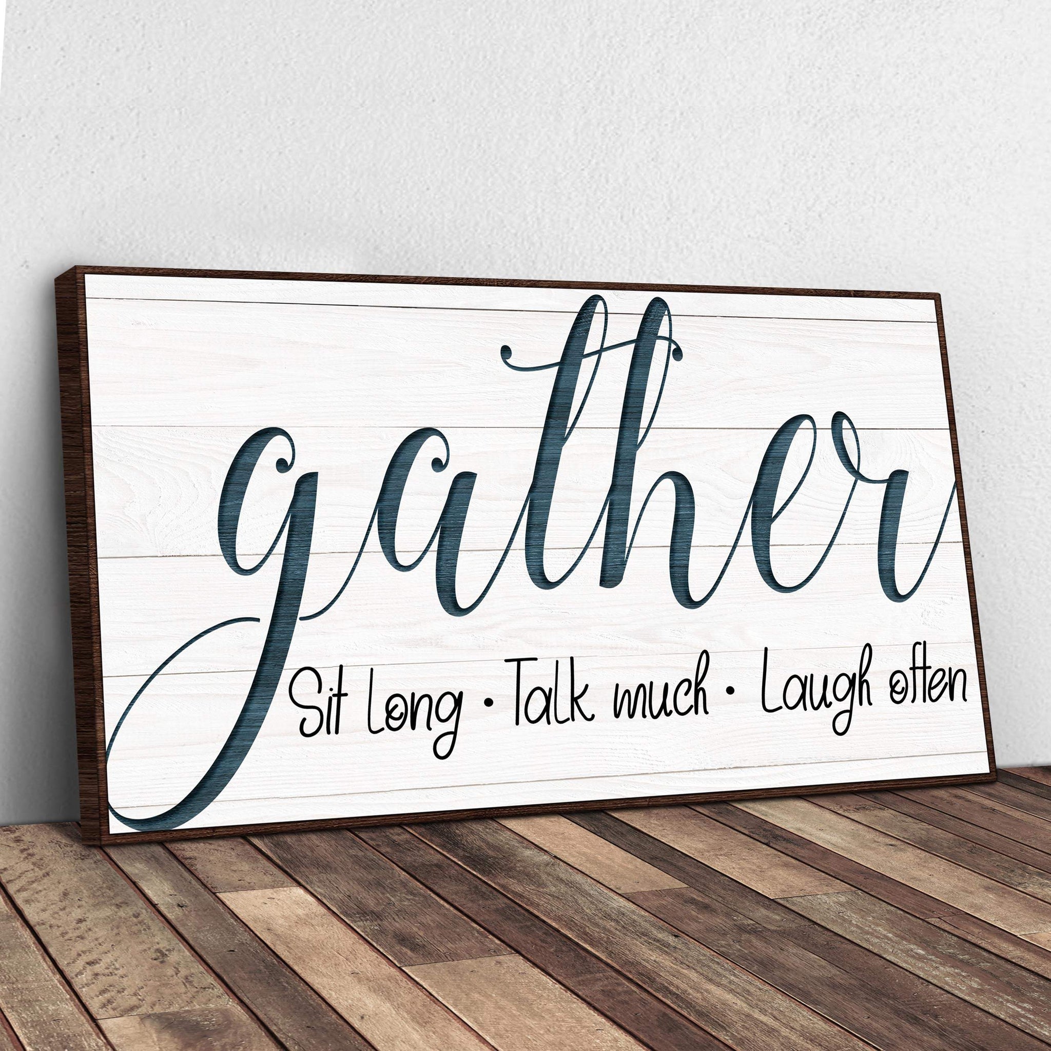 Gather Sign V - Tailored Canvases - Flyclothing LLC