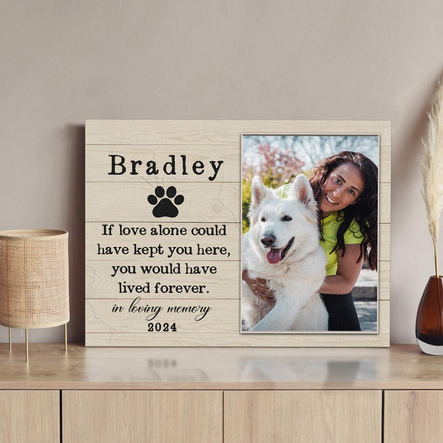 Pet Memorial Sign XII - Tailored Canvases - Flyclothing LLC