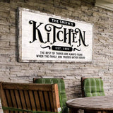Kitchen Sign VII - Tailored Canvases - Flyclothing LLC