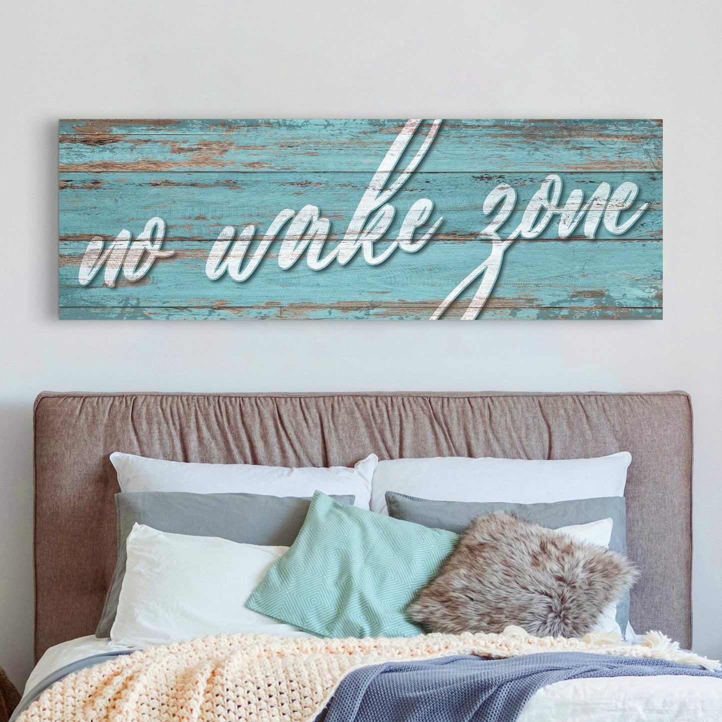 No Wake Zone Sign XIX - Tailored Canvases - Flyclothing LLC