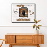 Pet Memorial Sign If Love Alone - Tailored Canvases - Flyclothing LLC