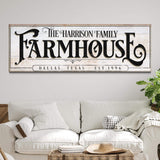 Vintage Rust Farmhouse Sign - Tailored Canvases - Flyclothing LLC