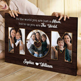 Mother's Day Sign To Us You Are The World II - Tailored Canvases - Flyclothing LLC