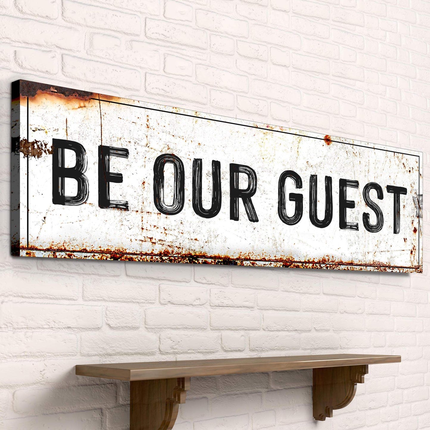 Be Our Guest Sign V - Tailored Canvases - Flyclothing LLC