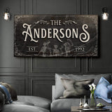 Gothic Family Sign IV - Tailored Canvases - Flyclothing LLC