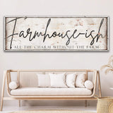 Farmhouse-Ish Sign IV - Tailored Canvases - Flyclothing LLC