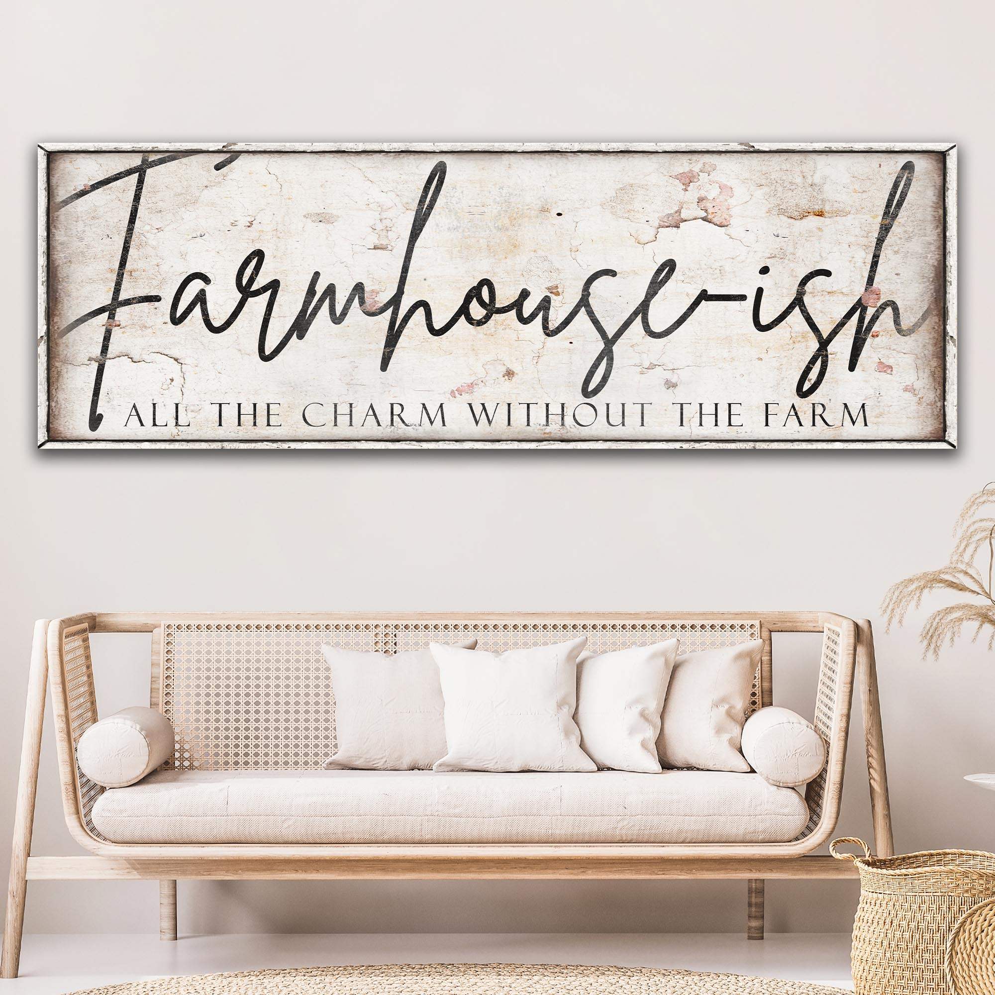 Farmhouse-Ish Sign IV - Tailored Canvases - Flyclothing LLC