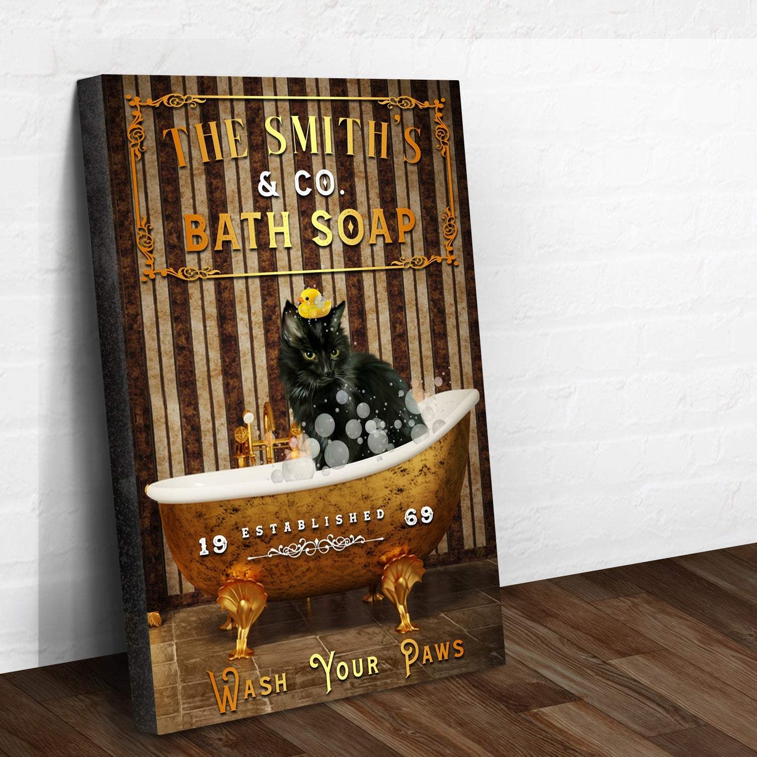 Wash Your Paws Sign - Tailored Canvases - Flyclothing LLC