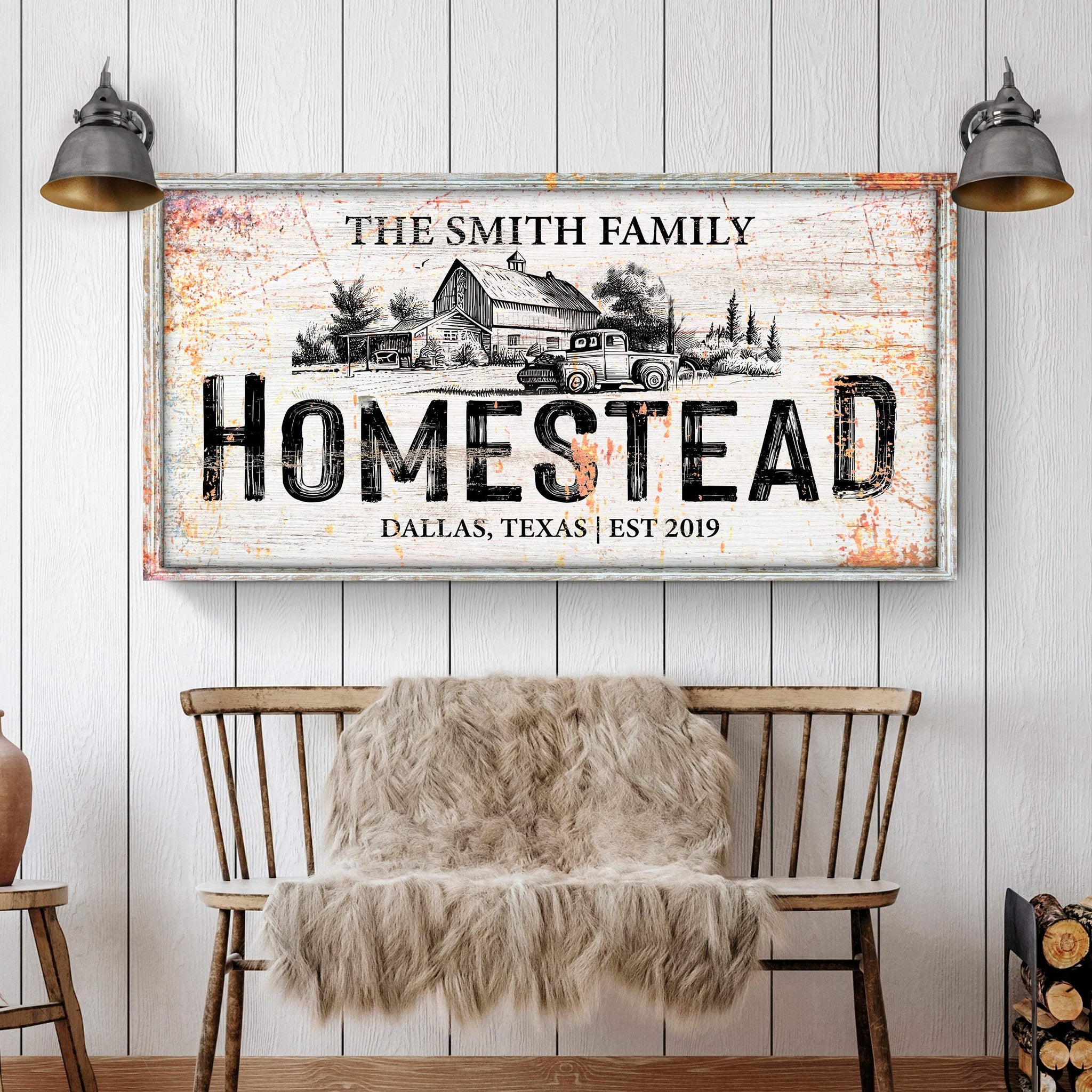 Homestead Sign VIII - Tailored Canvases - Flyclothing LLC
