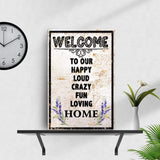 Funny Home Signs II - Tailored Canvases - Flyclothing LLC
