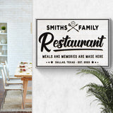 Restaurant Sign V - Tailored Canvases - Flyclothing LLC