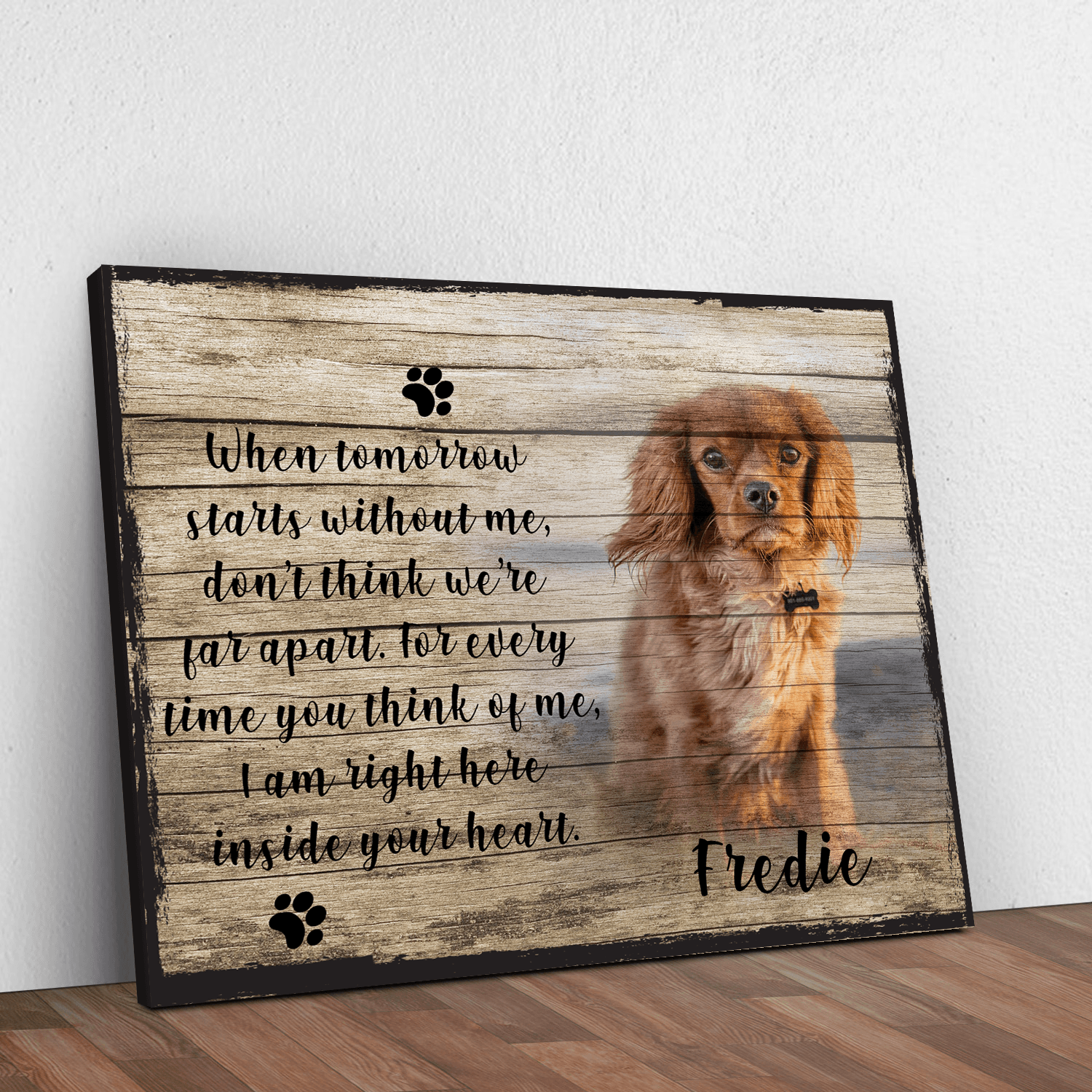 Pet Memorial Sign II - Tailored Canvases - Flyclothing LLC