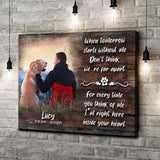 Pet Memorial Sign - Tailored Canvases - Flyclothing LLC