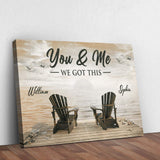 Fishing Themed We Got This Couple Sign - Tailored Canvases - Flyclothing LLC