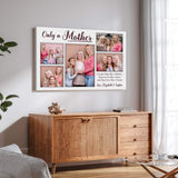 Mother's Day Sign Only A Mother - Tailored Canvases - Flyclothing LLC