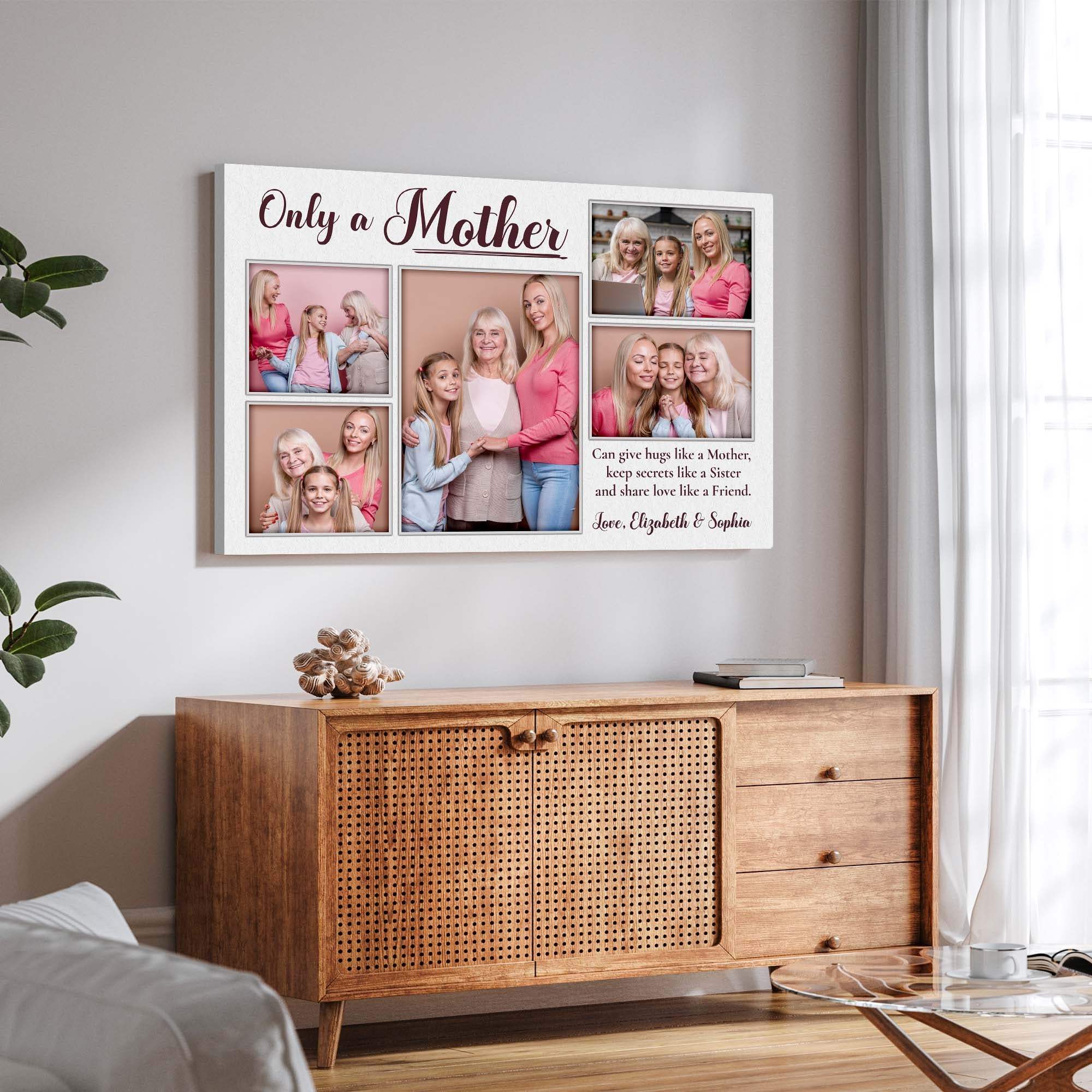 Mother's Day Sign Only A Mother - Tailored Canvases - Flyclothing LLC