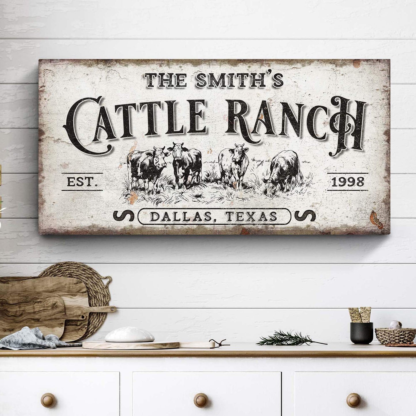 Branded Cattle Ranch Sign - Tailored Canvases - Flyclothing LLC