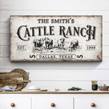 Branded Cattle Ranch Sign - Tailored Canvases - Flyclothing LLC