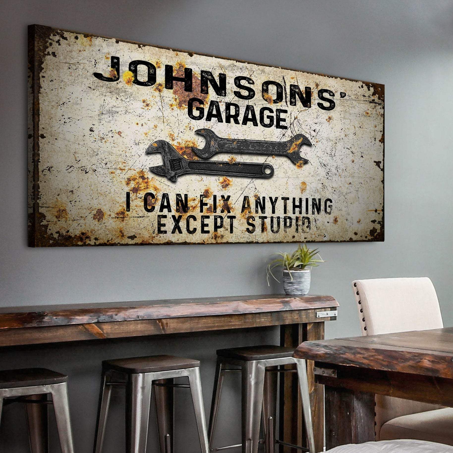 Garage Sign - Tailored Canvases - Flyclothing LLC