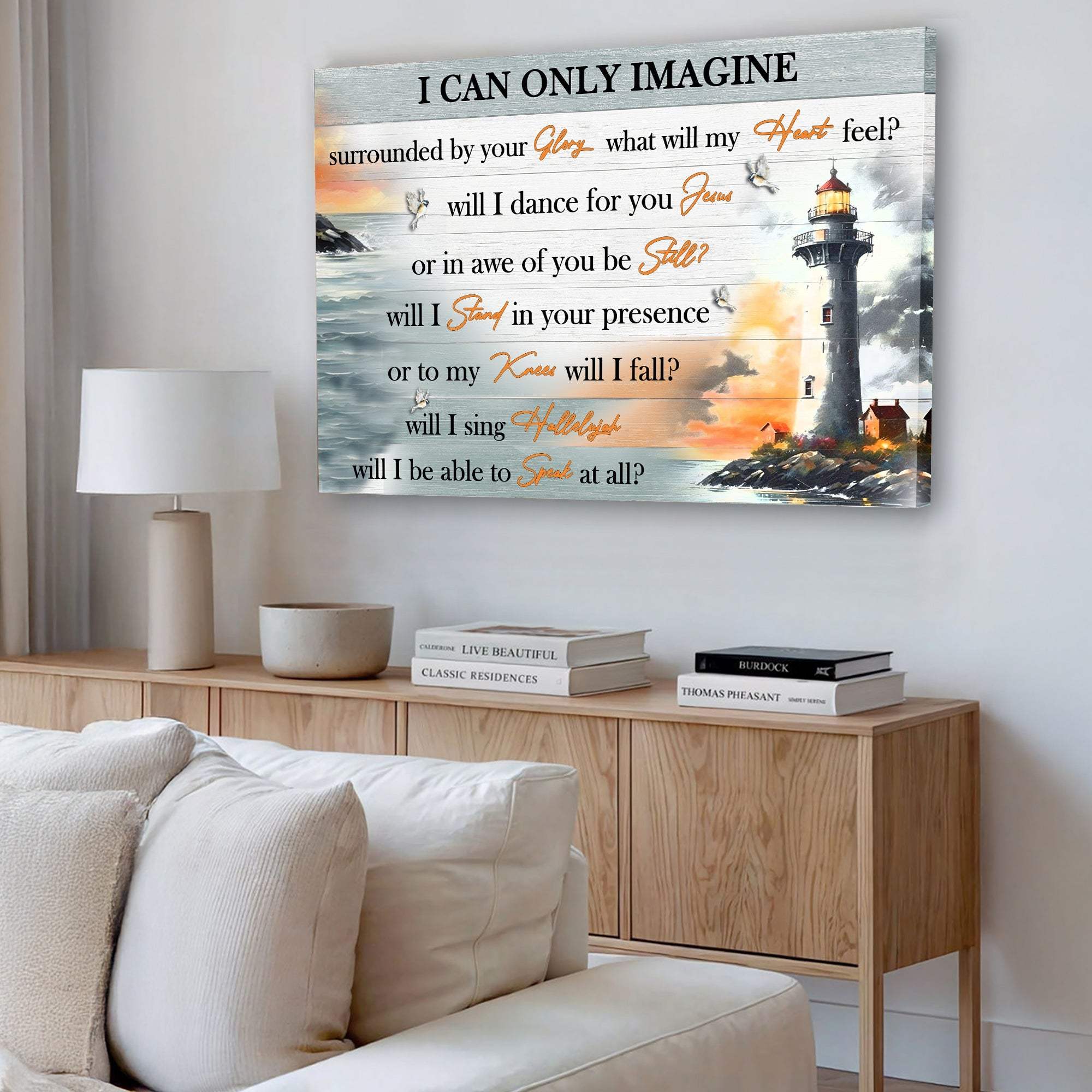I Can Only Imagine Faith Sign III - Tailored Canvases - Flyclothing LLC