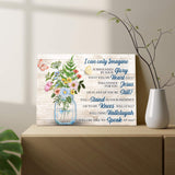 I Can Only Imagine Faith Sign IV - Tailored Canvases - Flyclothing LLC