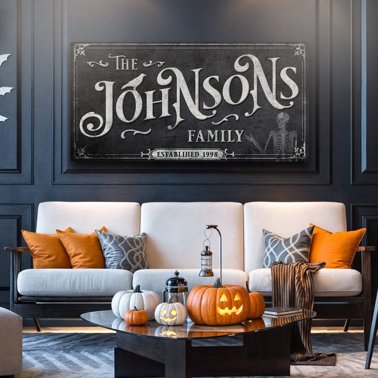 Personalized Gothic Sign III - Tailored Canvases - Flyclothing LLC