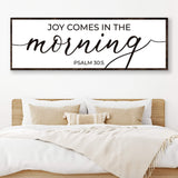 Joy Comes In The Morning Faith Sign III - Tailored Canvases - Flyclothing LLC