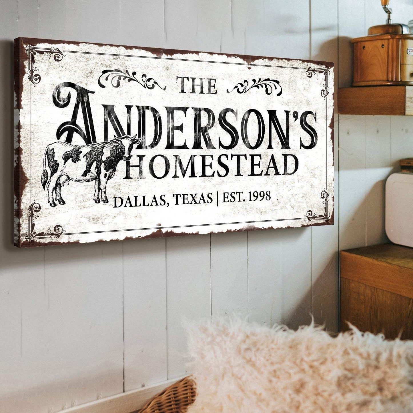 Homestead Sign IX - Tailored Canvases - Flyclothing LLC