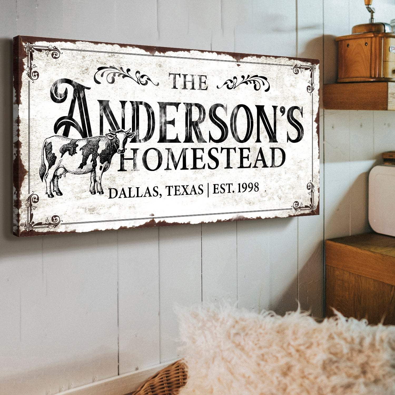 Homestead Sign IX - Tailored Canvases - Flyclothing LLC