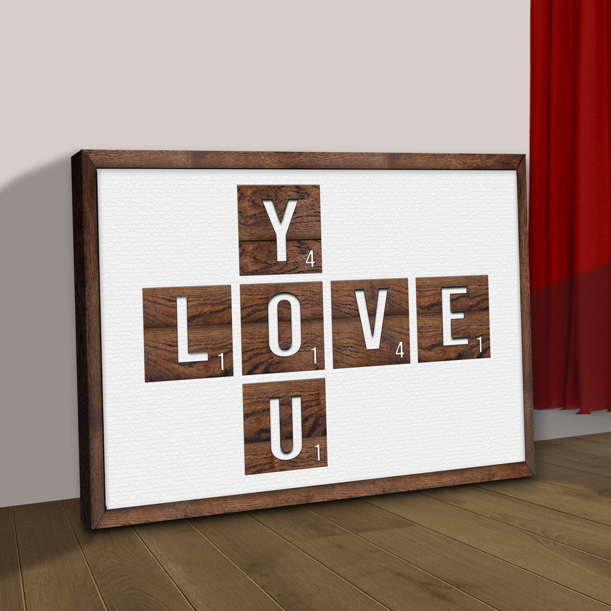 Valentine Love You Sign - Tailored Canvases - Flyclothing LLC