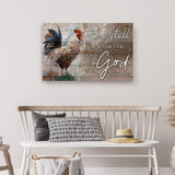 Be Still Faith Sign - Tailored Canvases - Flyclothing LLC
