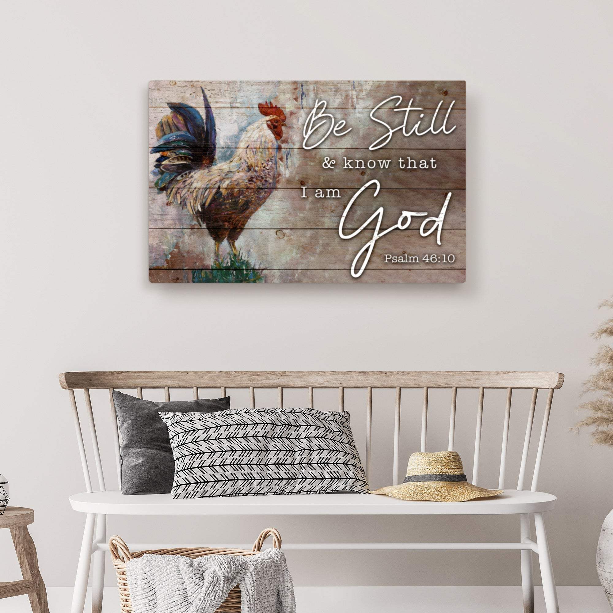 Be Still Faith Sign - Tailored Canvases - Flyclothing LLC