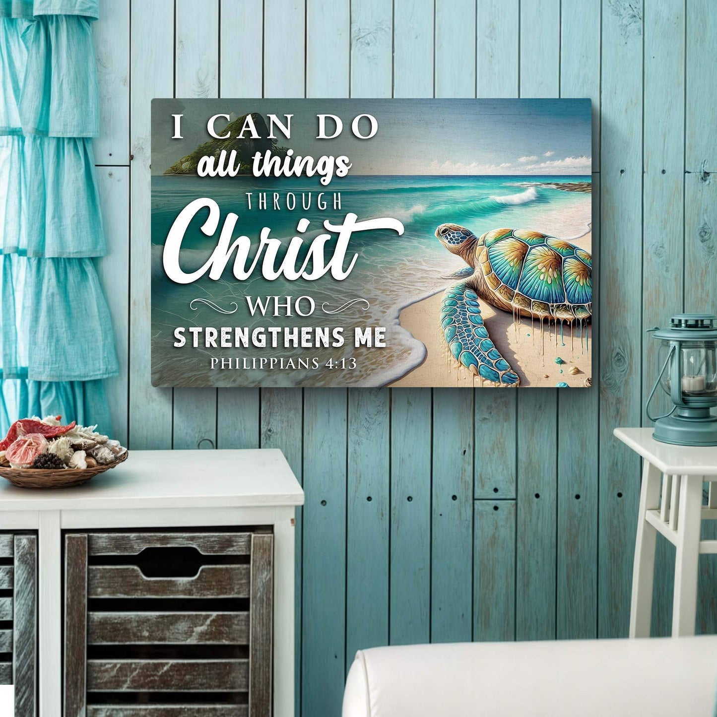 I Can Do All Things Faith Sign II - Tailored Canvases - Flyclothing LLC