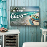 I Can Do All Things Faith Sign II - Tailored Canvases - Flyclothing LLC