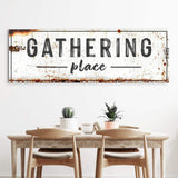 Family Gathering Place Sign - Tailored Canvases - Flyclothing LLC