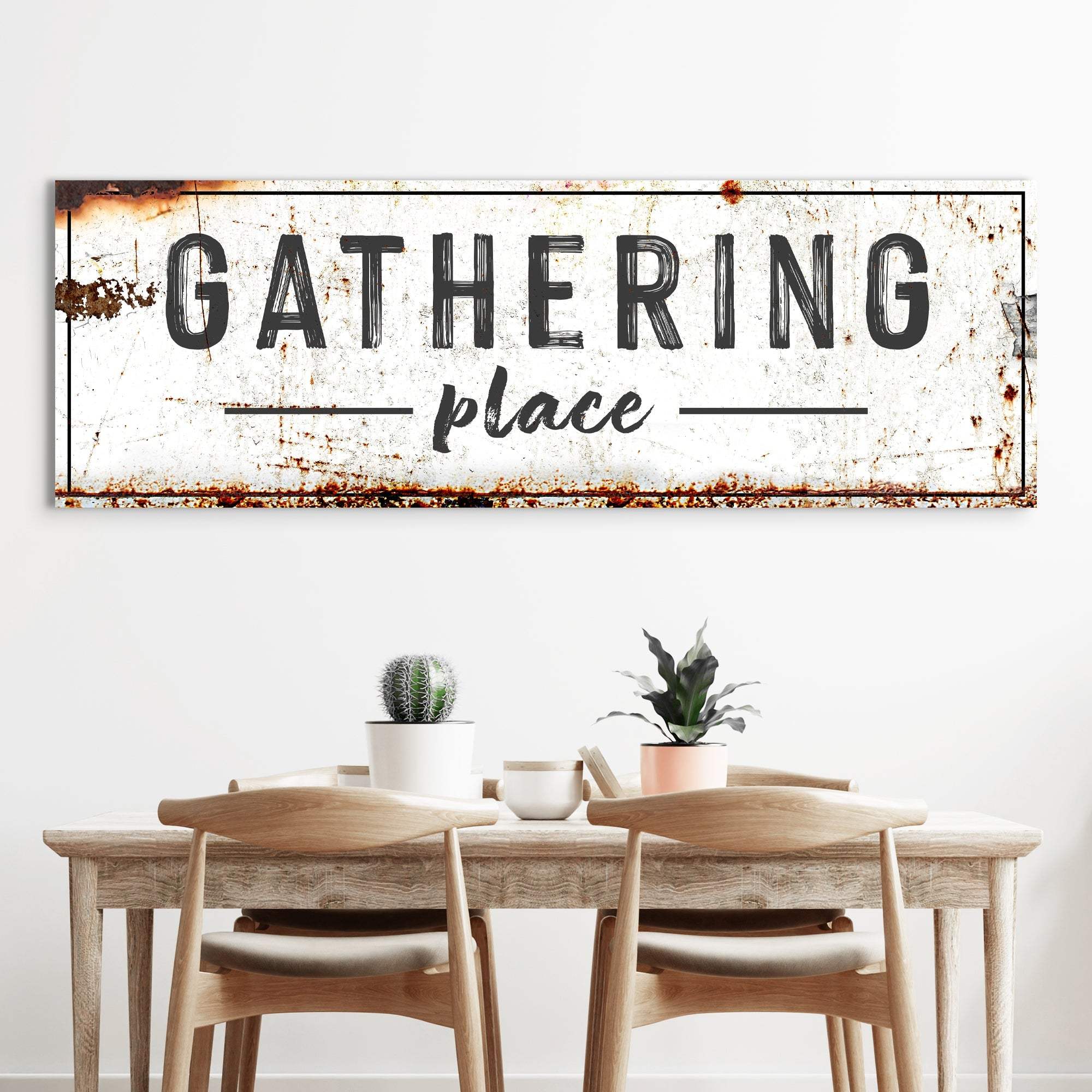 Family Gathering Place Sign - Tailored Canvases - Flyclothing LLC