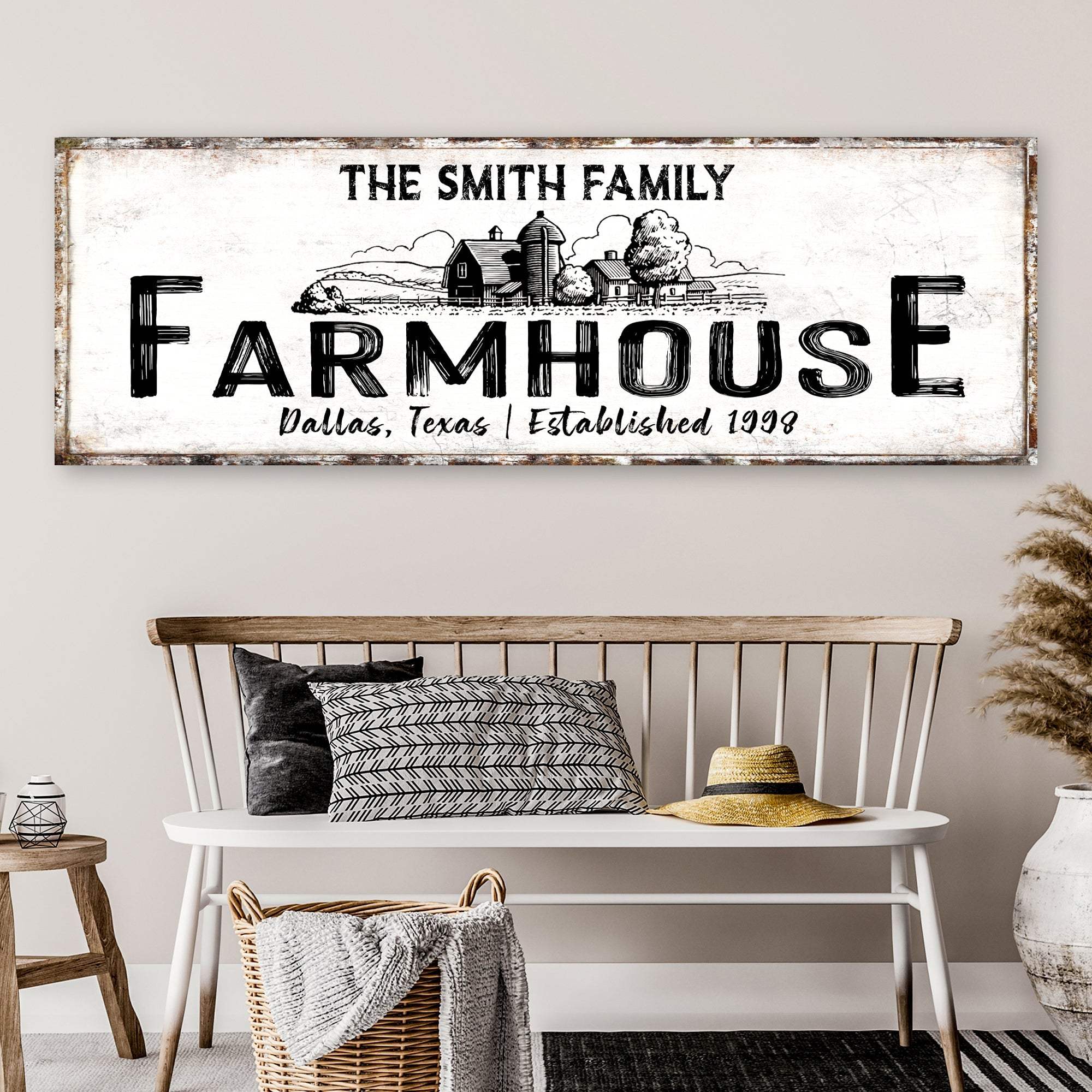 Rustic Farmhouse Sign XIII - Tailored Canvases - Flyclothing LLC